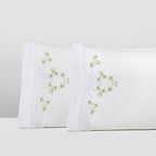 Σετ Μαξιλαροθήκες Αιγαίον με Κέντημα 50X70 Krinakia